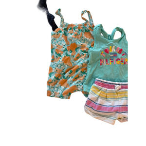 baby girl Tommy Hilfiger and joe fresh 12 m summer bundle 4 piece